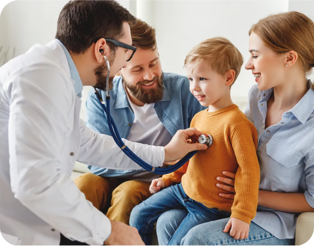 doctorwithfamilyandchild